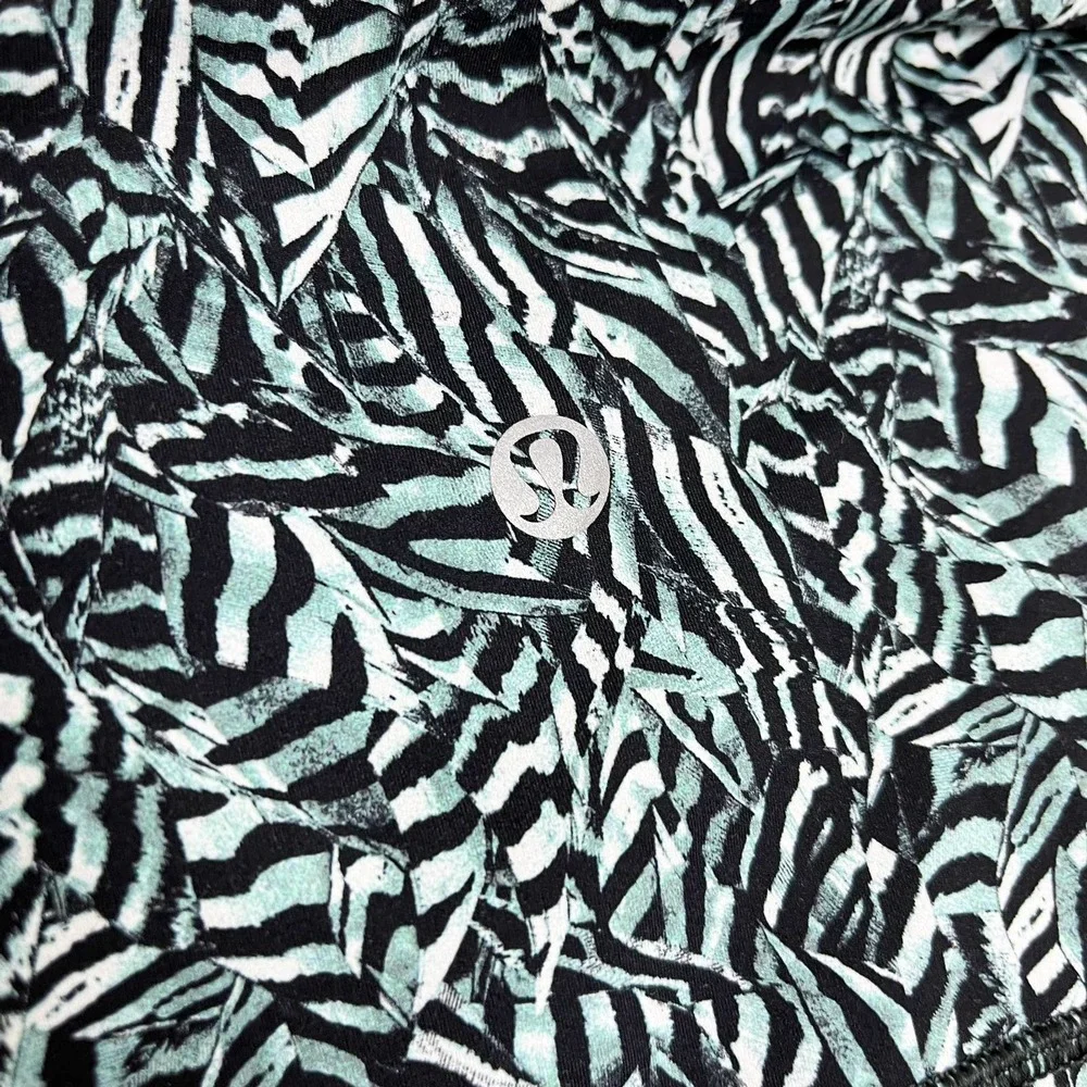 Lululemon Hi Rise Wunder Under Pant Dazzle Nulux Patterned Leggings Size 6 - Picture 11 of 13
